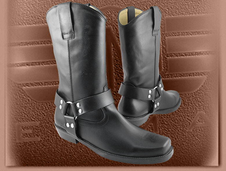 Motorbike Leather Boots