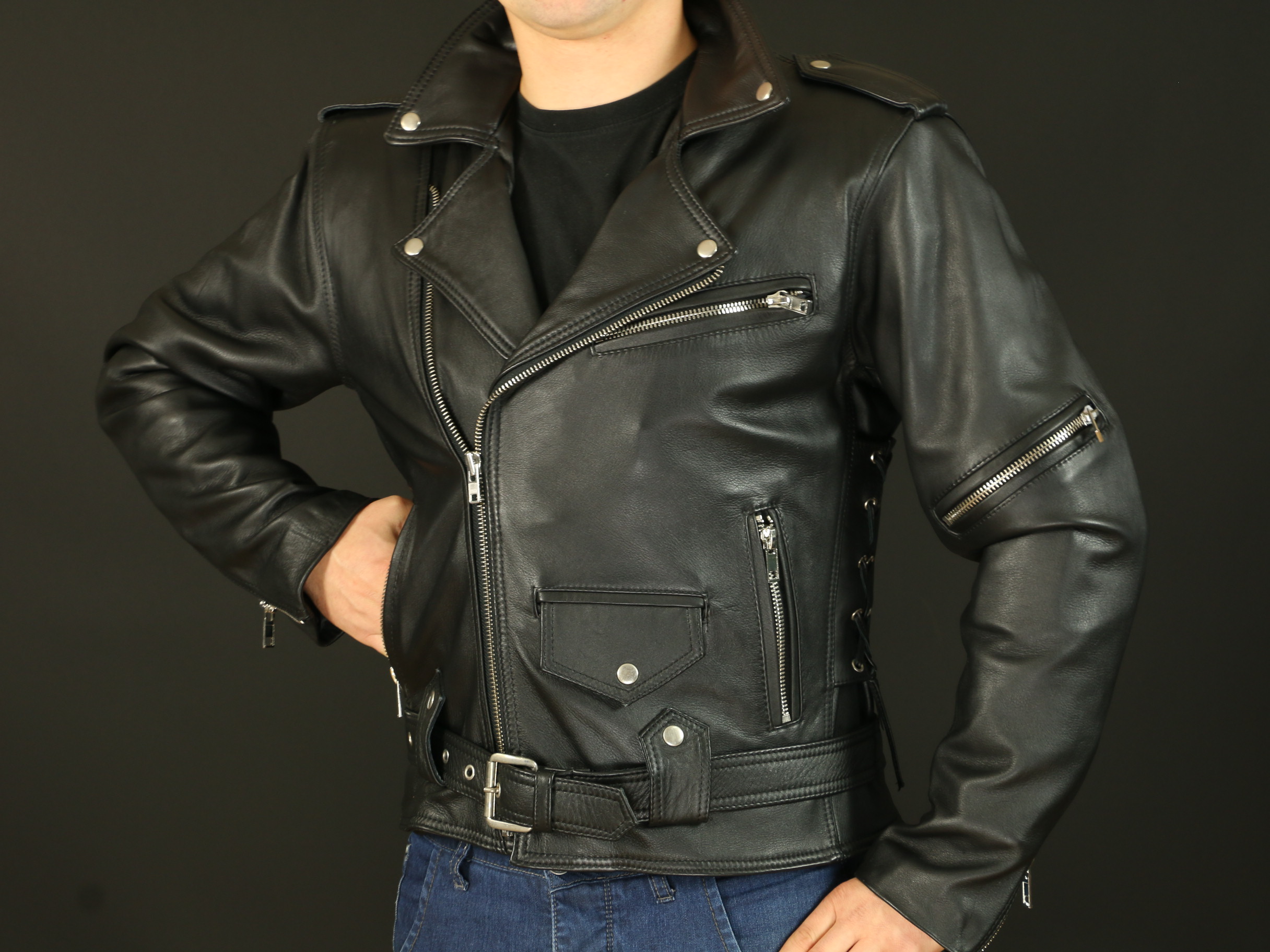 Motorbike Leather for Men
