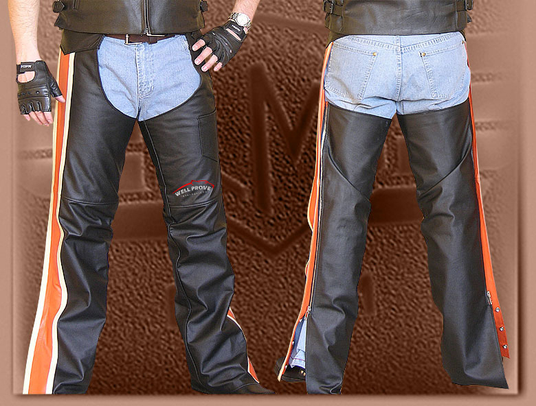 02 Leather Chaps - Image 1
