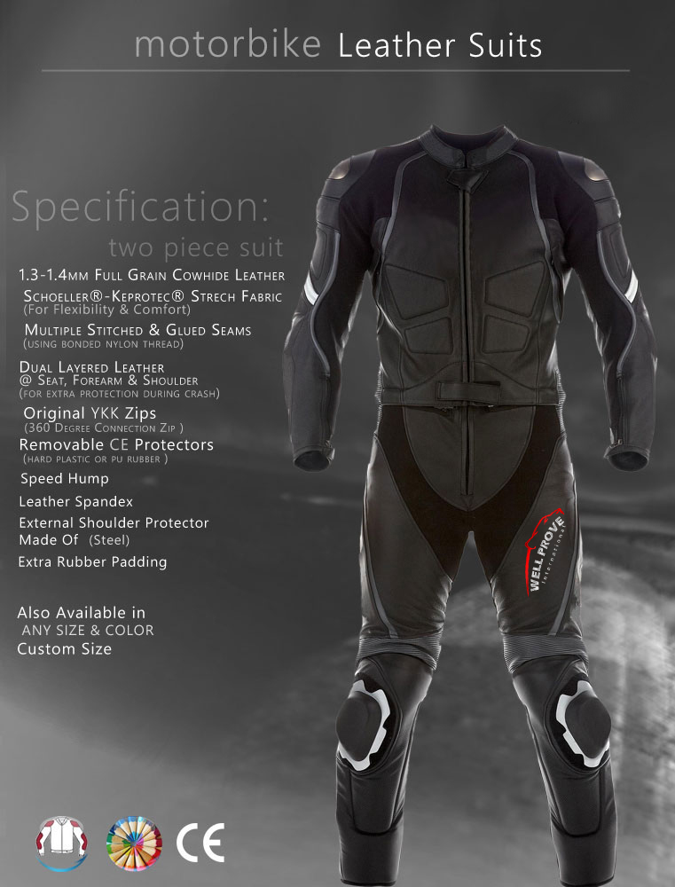 05 Motorbike Leather Suits - Image 1