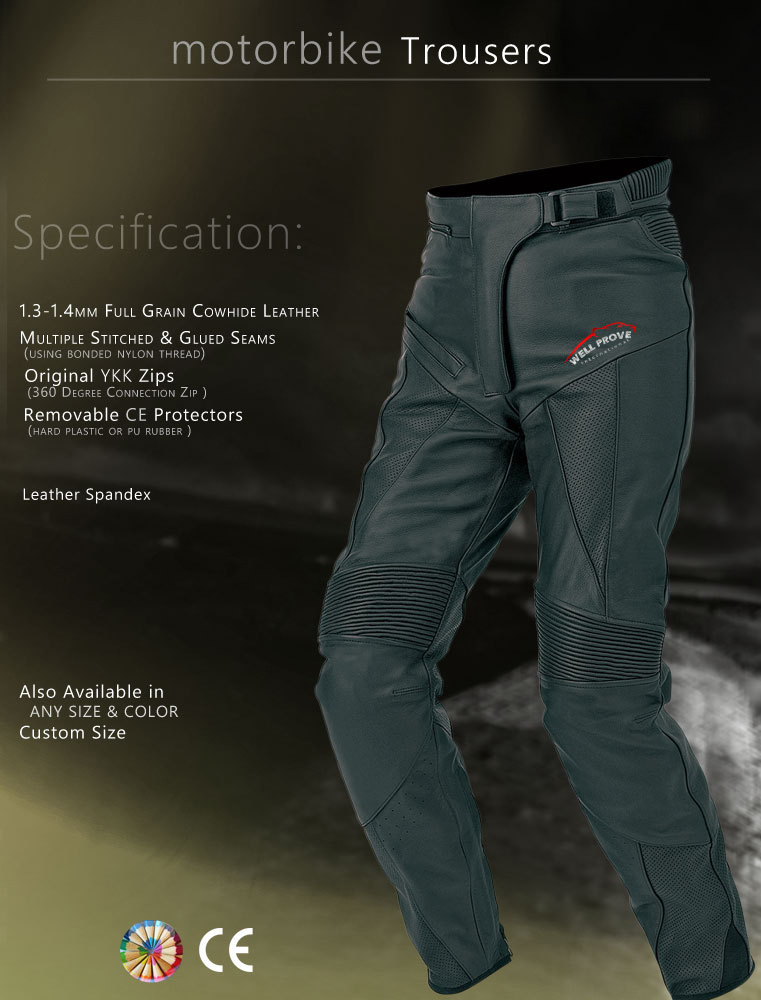 11 Motorbike Leather Pant - Image 1