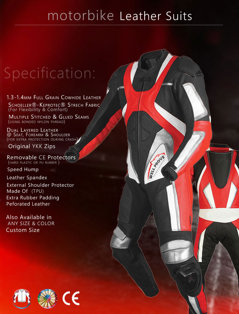 11 Motorbike Leather Suits - Image 1