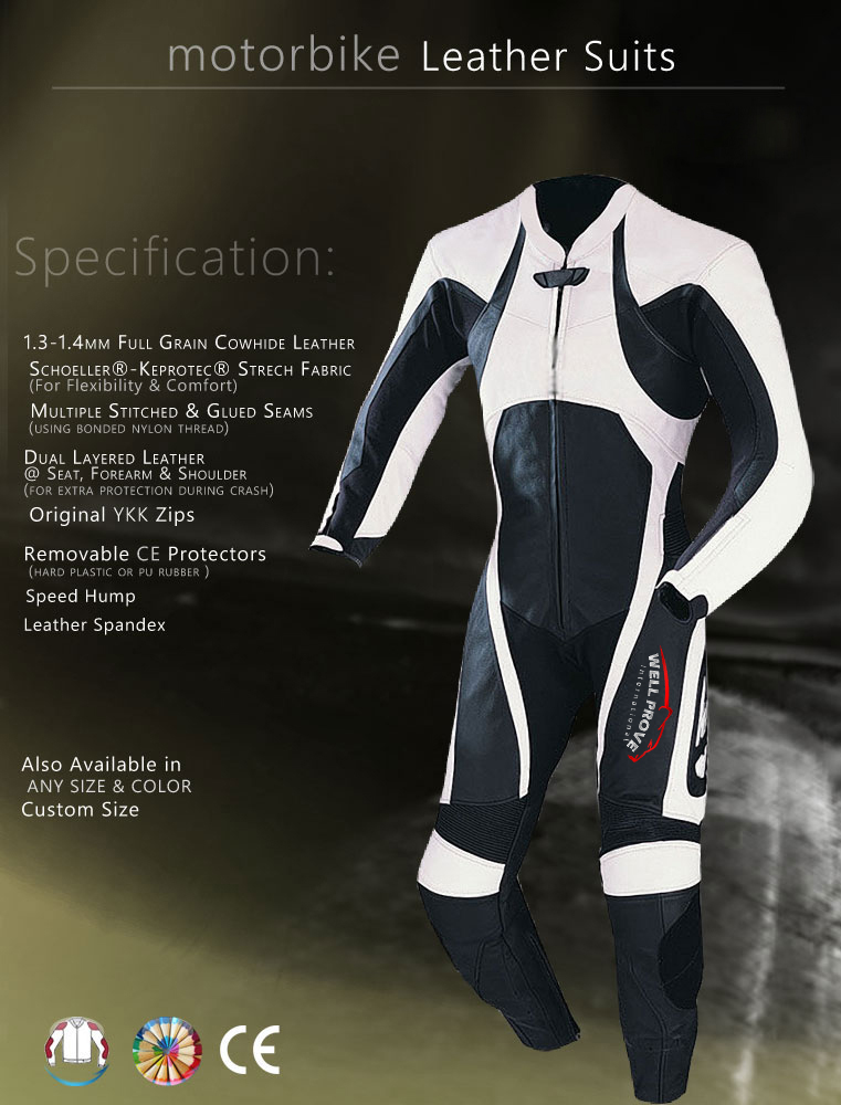 19 Motorbike Leather Suits - Image 1